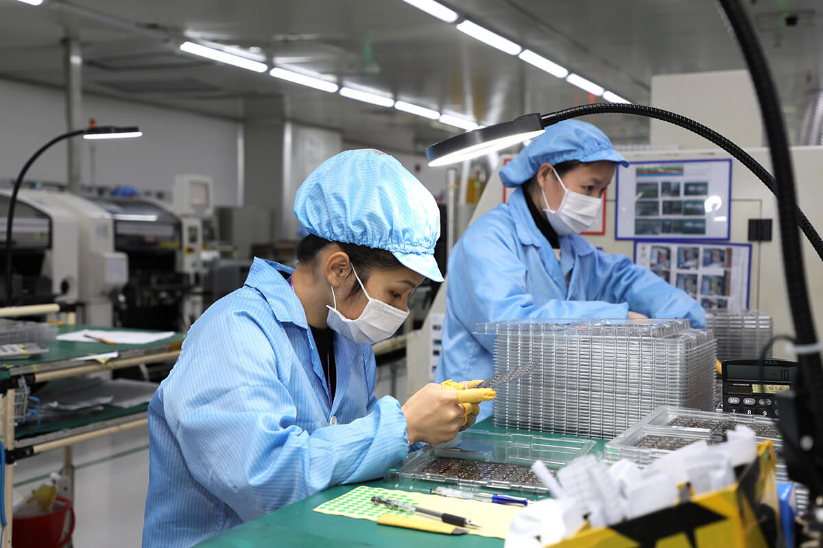 Hearing aid factory manufacturing capabilities